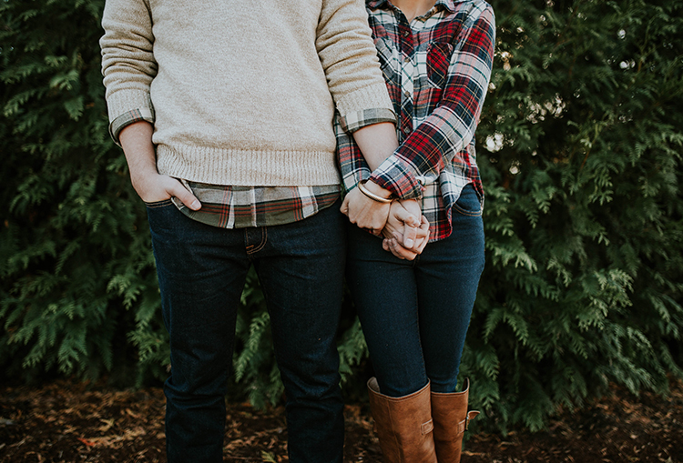 FIRST TIME BUYERS HOLDING HANDS